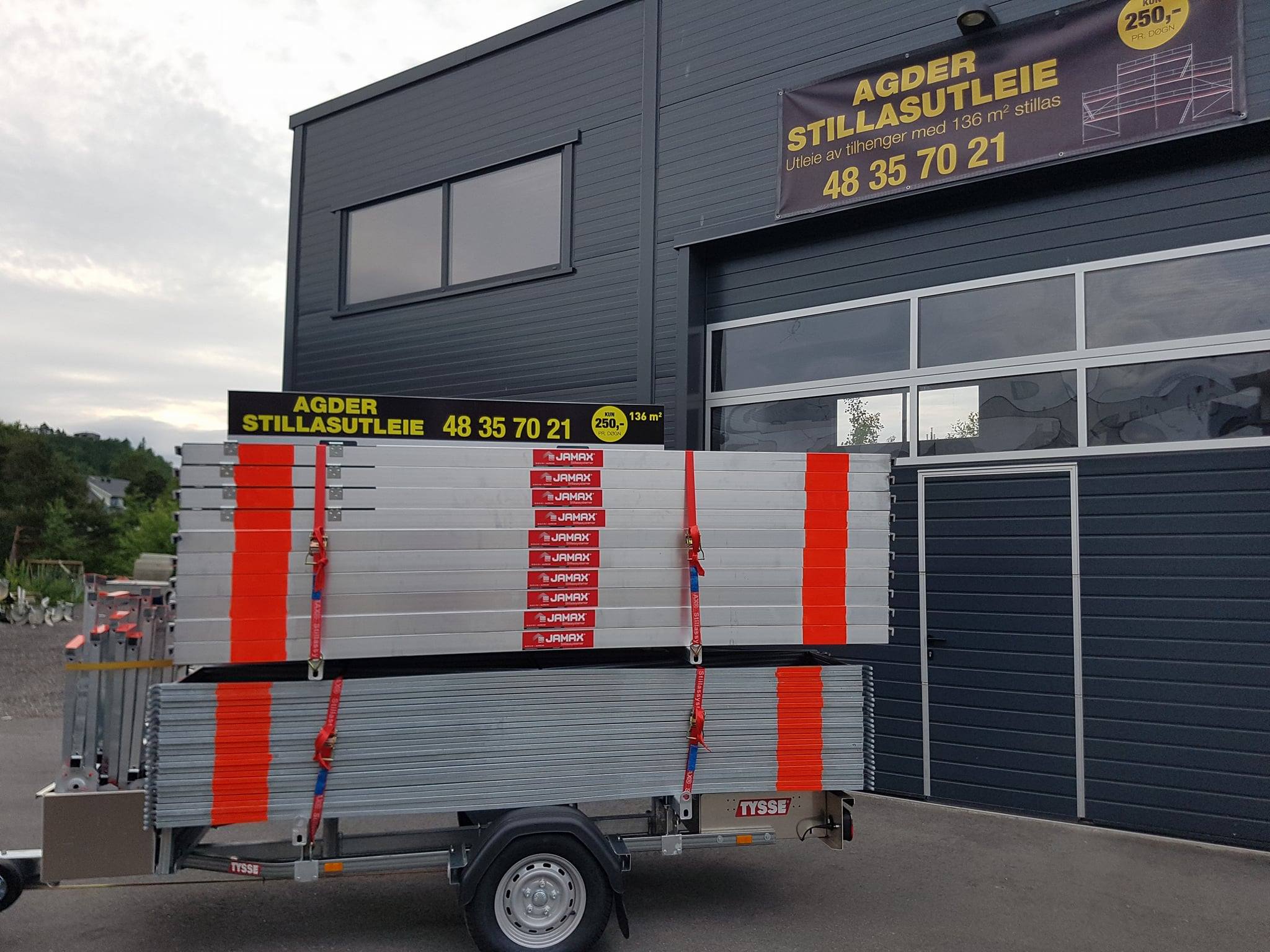 Illustrasjon av Agder Stillasutleie AS